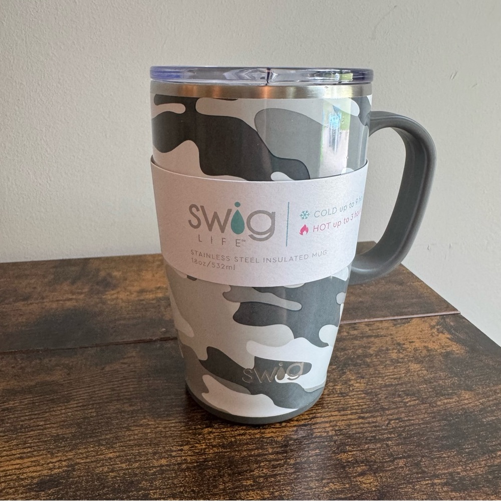 Swig Camo Travel Coffee Mug